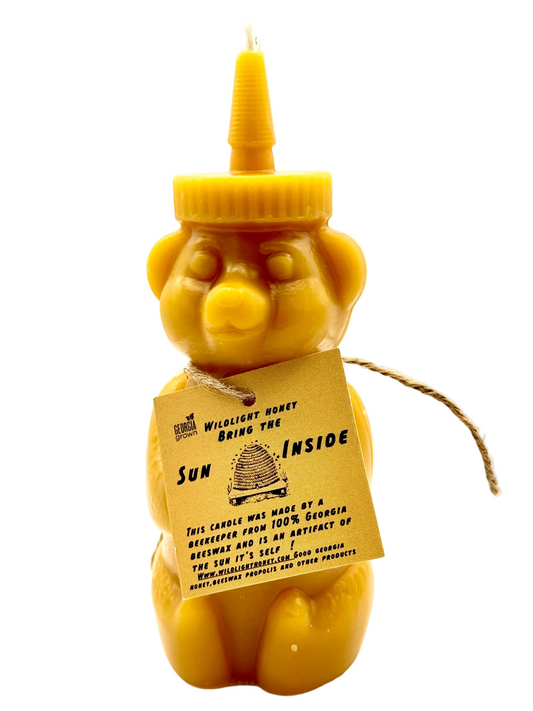 Honey Bear Candle