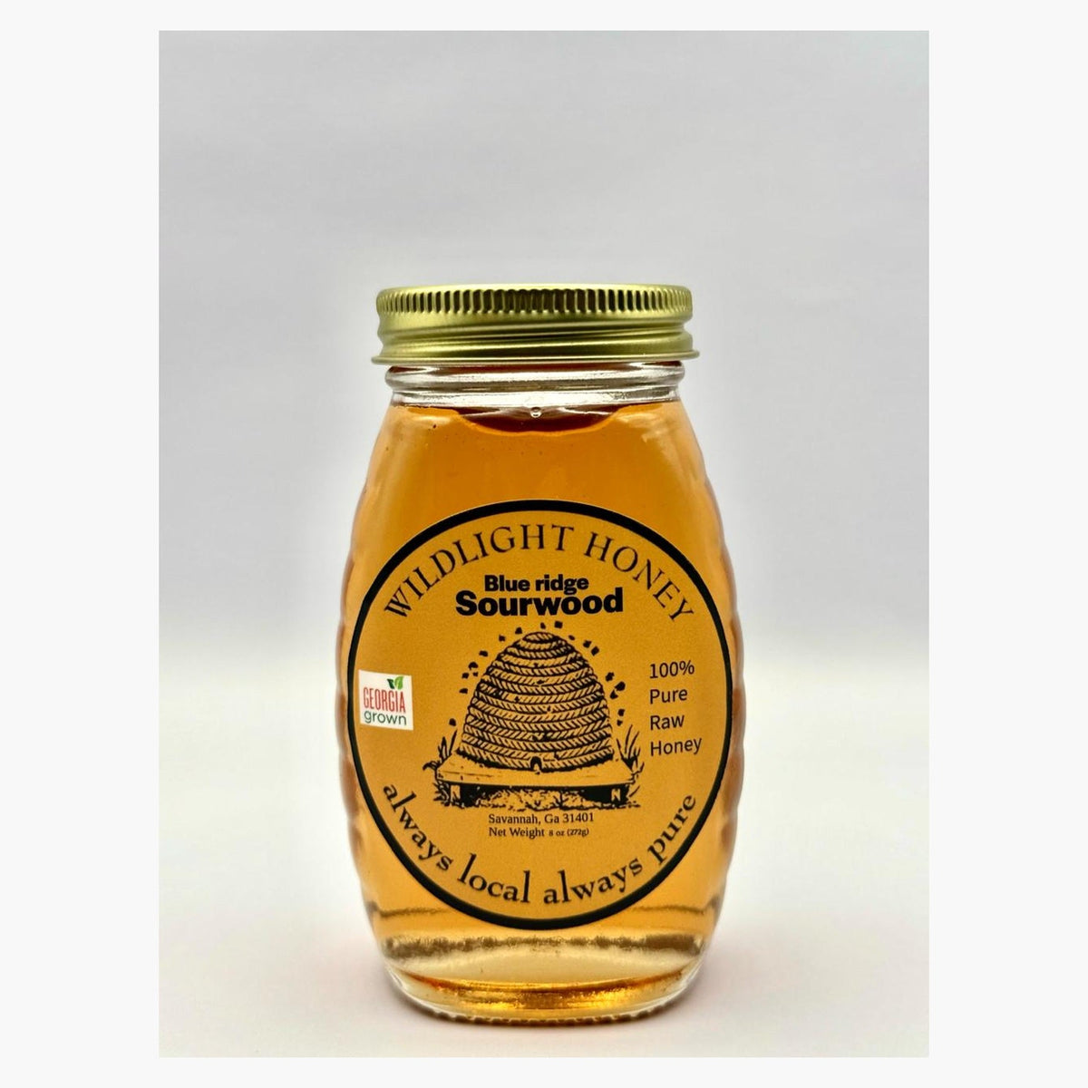 Blue Ridge Sourwood Honey, 8 oz jar